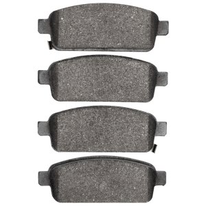Chevrolet Volt Brake Pads - Rear - R1 Concepts - Semi Met - `11-`19